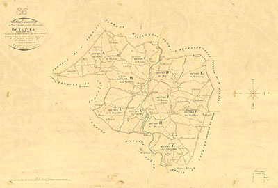 Béthines - Cadastre 1833